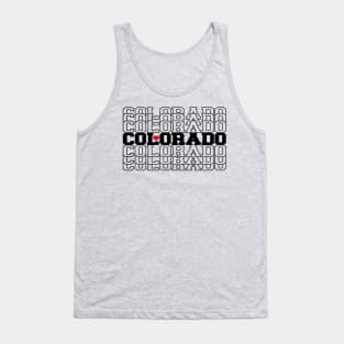 I Love CO Mirror Words Tank Top